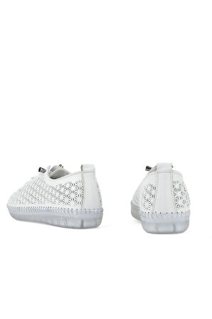 Ziya, Kadın Hakiki Deri Ayakkabı 1511010Z02 Beyaz