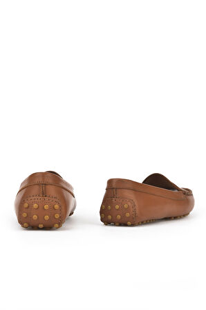 Ziya, Kadın Hakiki Deri Ayakkabı 1511030Z360 Koyu Taba