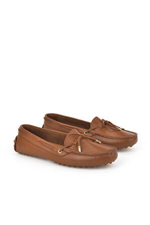 Ziya, Kadın Hakiki Deri Ayakkabı 1511030Z361 Açık Taba