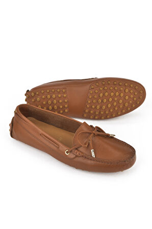 Ziya, Kadın Hakiki Deri Ayakkabı 1511030Z361 Açık Taba