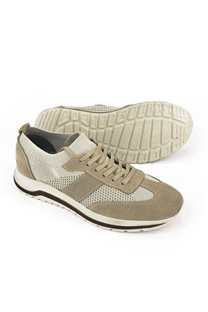 Ziya, Erkek Hakiki Deri Ayakkabı 15110Z3150 Kum