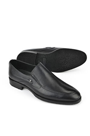 Ziya, Erkek Hakiki Deri Ayakkabı 153745Z80172 Siyah