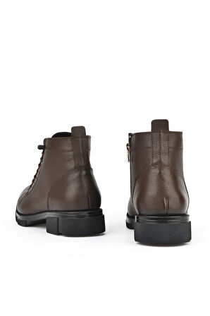 Ziya, Erkek Hakiki Deri Bot 153999Z0012 Kahve