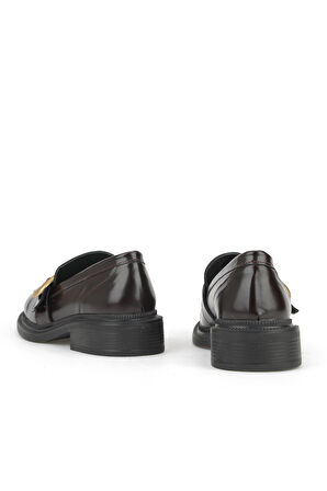 Ziya, Kadın Hakiki Deri Ayakkabı 153111Z22410 Bordo