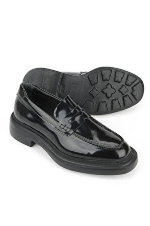 Ziya, Erkek Hakiki Deri Ayakkabı 1531022Z1171M Siyah