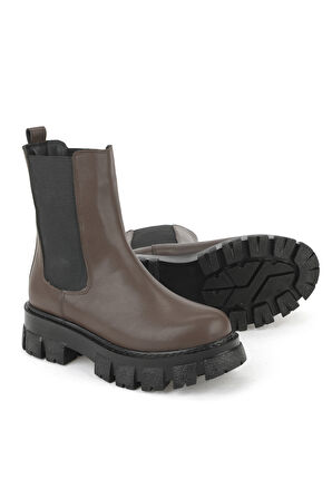 Ziya, Kadın Bot 1531044Z4002 Kahve