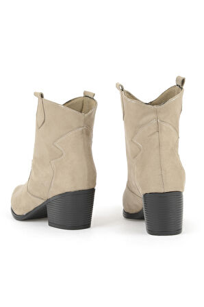 Ziya, Kadın Kovboy Bot 1531044Z4005 Vizon