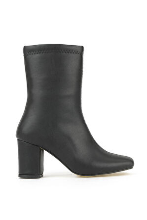 Ziya, Kadın Topuklu Bot 1531044Z4007 Siyah