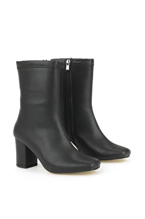 Ziya, Kadın Topuklu Bot 1531044Z4007 Siyah