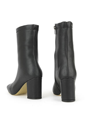 Ziya, Kadın Topuklu Bot 1531044Z4007 Siyah