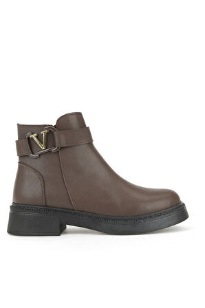 Ziya, Kadın Bot 1531044Z4009 Kahve