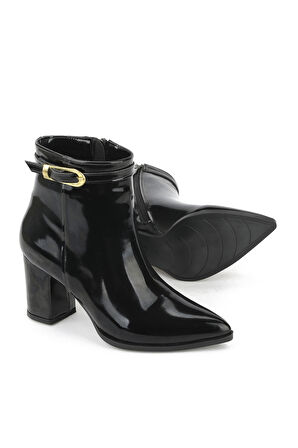 Ziya, Kadın Topuklu Bot 1531044Z4010 Siyah