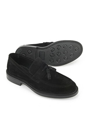 Ziya, Erkek Hakiki Deri Ayakkabı 153986Z4162 Siyah