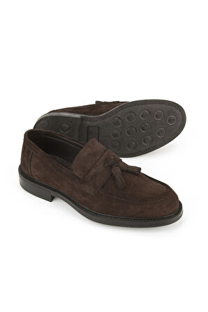 Ziya, Erkek Hakiki Deri Ayakkabı 153986Z4162 Kahve