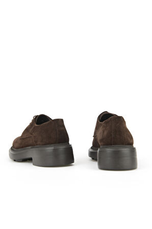 Ziya, Erkek Hakiki Deri Ayakkabı 153986Z4326 Kahve