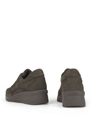 Ziya, Kadın Hakiki Deri Konfor Ayakkabı 153359Z2202 Kahve