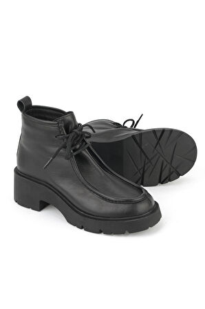 Ziya, Kadın Hakiki Deri Bot 1531030Z2590 Siyah