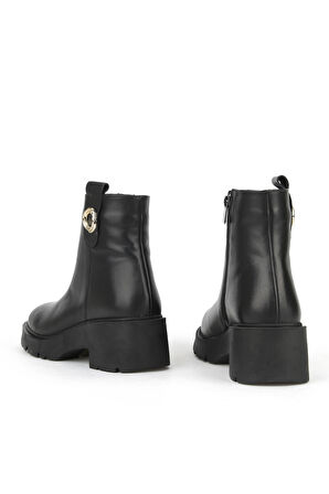 Ziya, Kadın Hakiki Deri Bot 1531030Z2593 Siyah