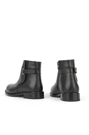 Ziya, Kadın Hakiki Deri Bot 1531030ZB123 Siyah