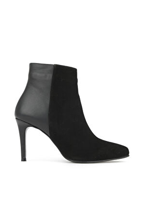 Ziya, Kadın Hakiki Deri Bot 1531030Z25104 Siyah