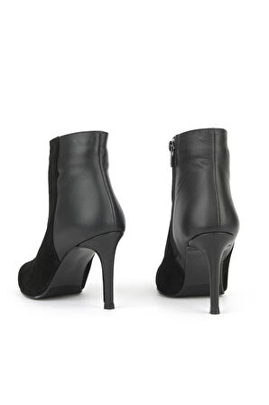 Ziya, Kadın Hakiki Deri Bot 1531030Z25104 Siyah