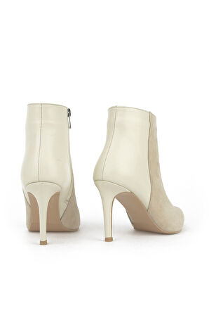 Ziya, Kadın Hakiki Deri Bot 1531030Z25104 Kum