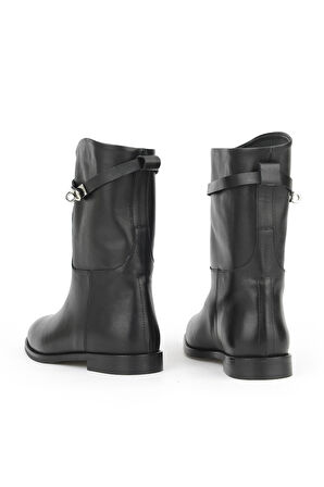 Ziya, Kadın Hakiki Deri Çizme 1531030Z25112 Siyah