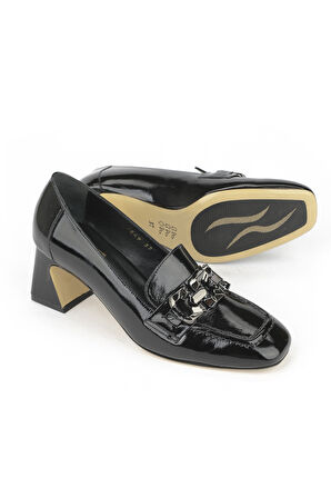 Ziya, Kadın Hakiki Deri Ayakkabı 1531030Z2549 Siyah