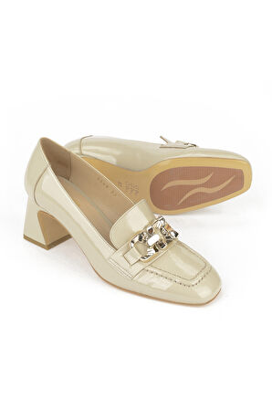 Ziya, Kadın Hakiki Deri Ayakkabı 1531030Z2549 Bej
