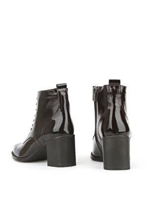 Ziya, Kadın Hakiki Deri Bot 1531020Z9804 Kahve