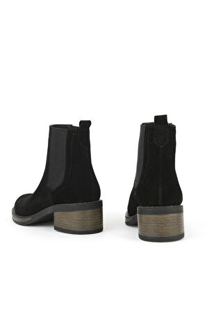 Ziya, Kadın Hakiki Deri Bot 1531020Z2325 Siyah