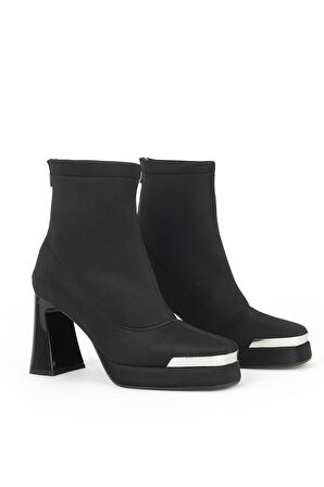 Ziya, Kadın Scuba Bot 1531050Z26105158K Siyah