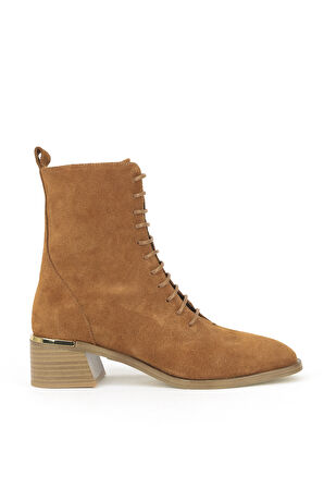 Ziya, Kadın Hakiki Deri Bot 1531050Z26103551K2 Taba