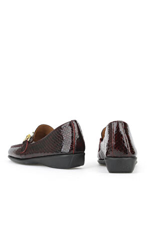 Ziya, Kadın Hakiki Deri Ayakkabı 1531050Z26142209K Bordo