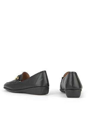 Ziya, Kadın Hakiki Deri Ayakkabı 1531050Z26142202K Siyah