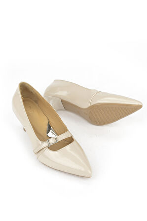 Ziya, Kadın Hakiki Deri Ayakkabı 1531050Z26105007K Bej