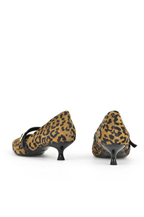 Ziya, Kadın Hakiki Deri Ayakkabı 1531050Z26104804K2 Leopar
