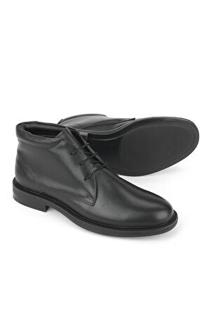 Ziya, Erkek Hakiki Deri Bot 1531043Z41215 Siyah