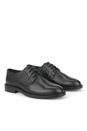 Ziya, Erkek Hakiki Deri Ayakkabı 1531043Z41214 Siyah
