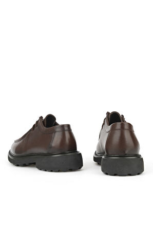 Ziya, Erkek Hakiki Deri Ayakkabı 1531043Z4043 Kahve