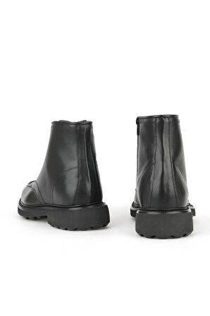 Ziya, Erkek Hakiki Deri Bot 1531043Z4048 Siyah