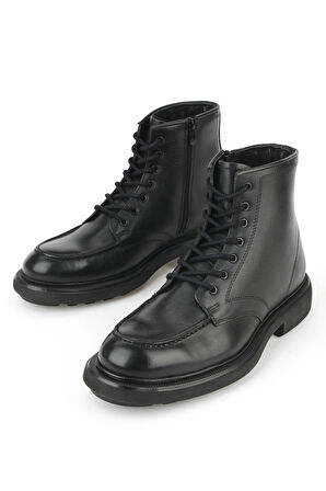 Ziya, Erkek Hakiki Deri Bot 1531043Z4048 Siyah