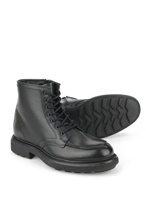 Ziya, Erkek Hakiki Deri Bot 1531043Z4048 Siyah