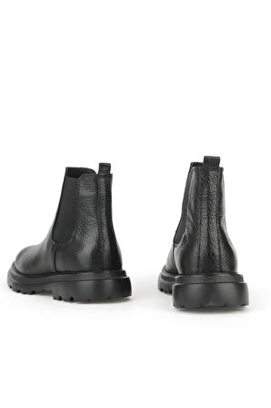 Ziya, Erkek Hakiki Deri Bot 1531043Z42015 Siyah