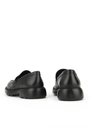 Ziya, Erkek Hakiki Deri Ayakkabı 153986Z4337 Siyah