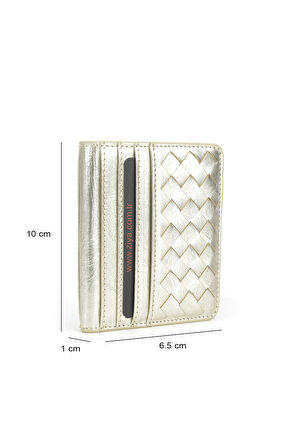 Ziya, Hakiki Deri Kartlık 1539852Z01 Altın