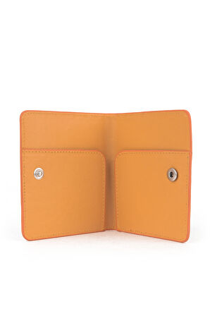 Ziya, Hakiki Deri Kartlık 1539852Z01 Turuncu