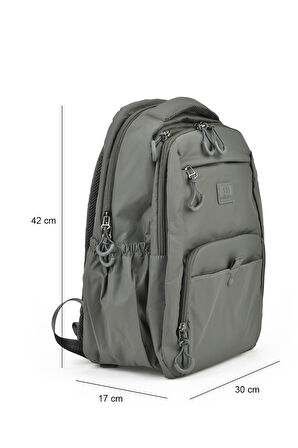 Ziya, Unisex Sırt Çantası 153441Z139E Koyu Gri
