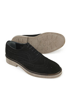 Ziya, Erkek Hakiki Deri Ayakkabı 1531043Z026 Siyah