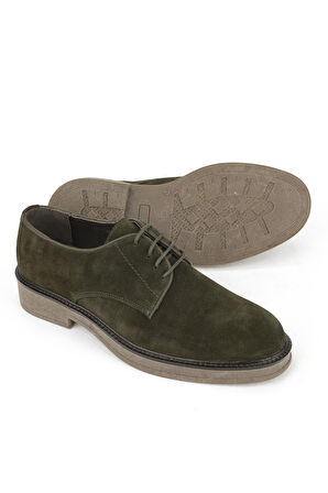 Ziya, Erkek Hakiki Deri Ayakkabı 1531043Z0210 Haki